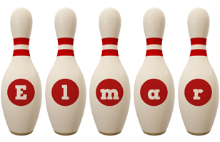 Elmar bowling-pin logo