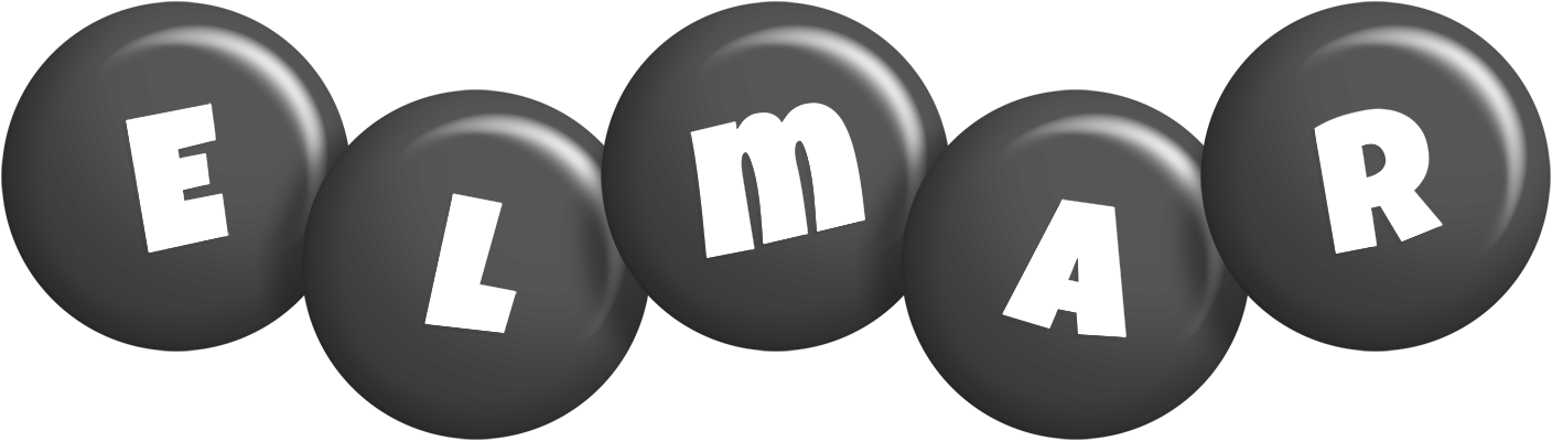 Elmar candy-black logo