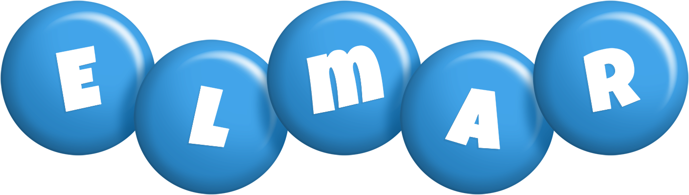 Elmar candy-blue logo