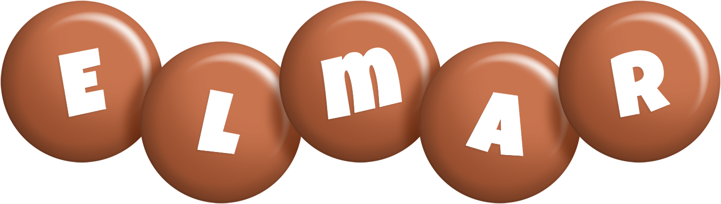 Elmar candy-brown logo