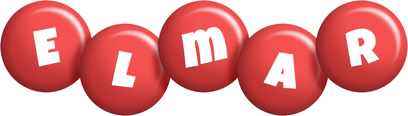Elmar candy-red logo