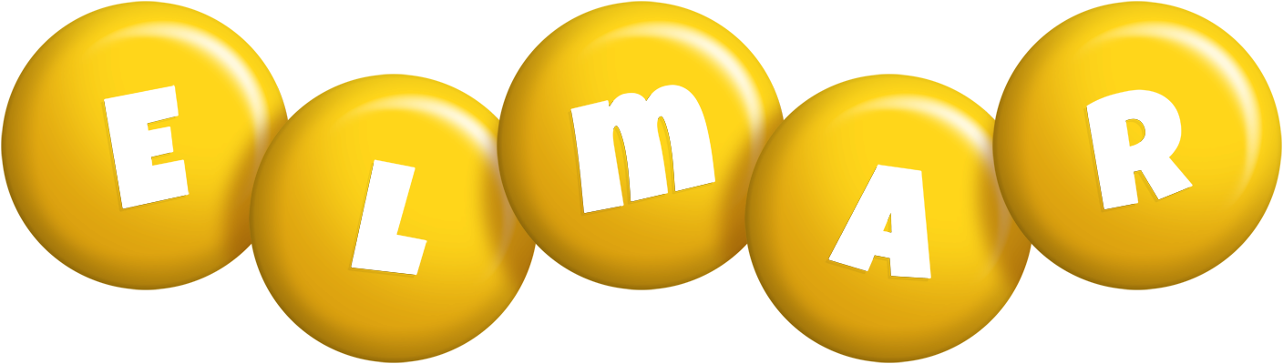Elmar candy-yellow logo