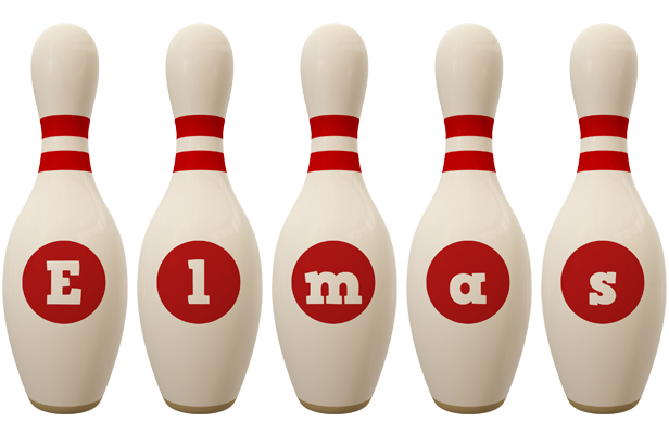 Elmas bowling-pin logo