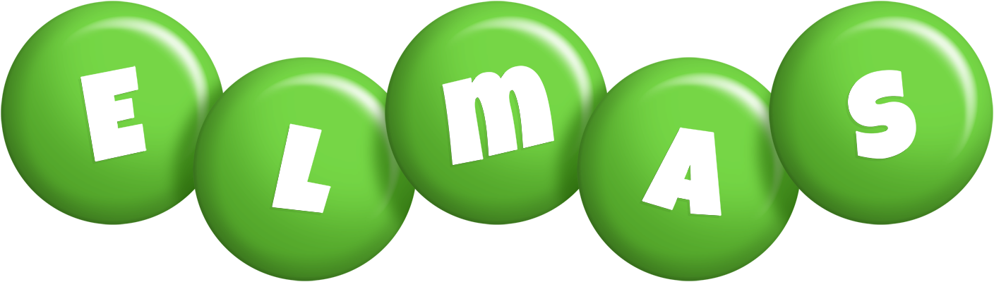 Elmas candy-green logo