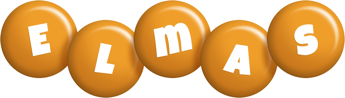 Elmas candy-orange logo