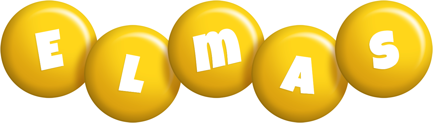 Elmas candy-yellow logo