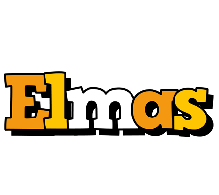 Elmas cartoon logo
