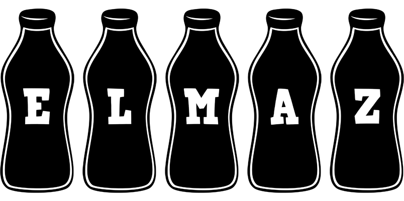 Elmaz bottle logo