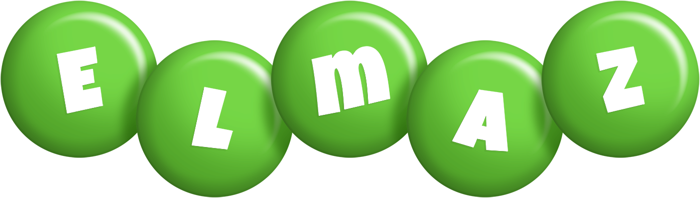 Elmaz candy-green logo