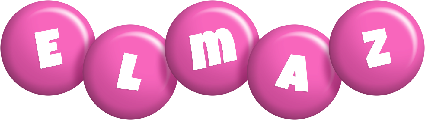Elmaz candy-pink logo