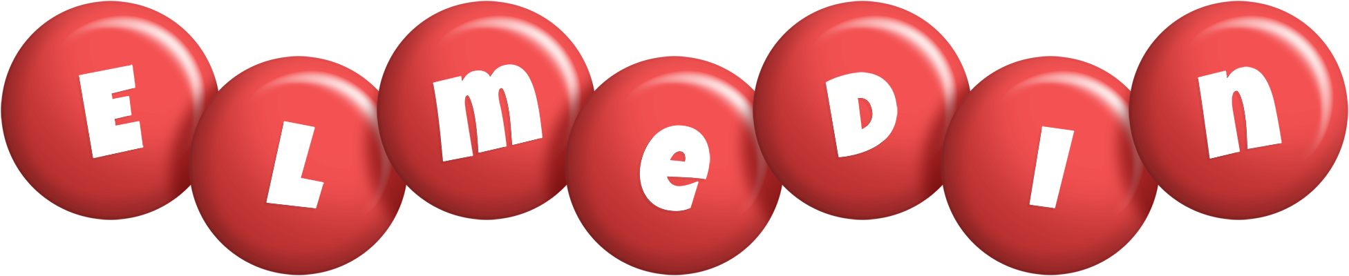 Elmedin candy-red logo