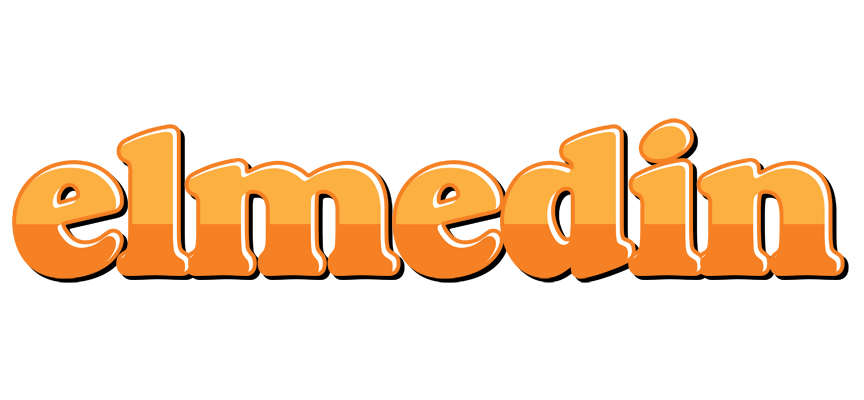 Elmedin orange logo