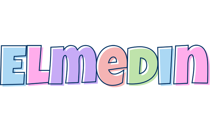 Elmedin pastel logo
