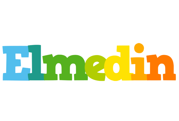 Elmedin rainbows logo