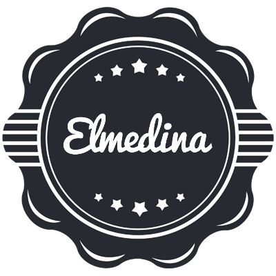 Elmedina badge logo