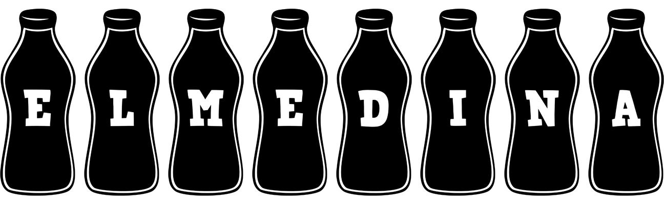 Elmedina bottle logo