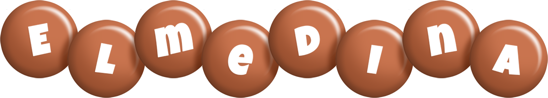 Elmedina candy-brown logo