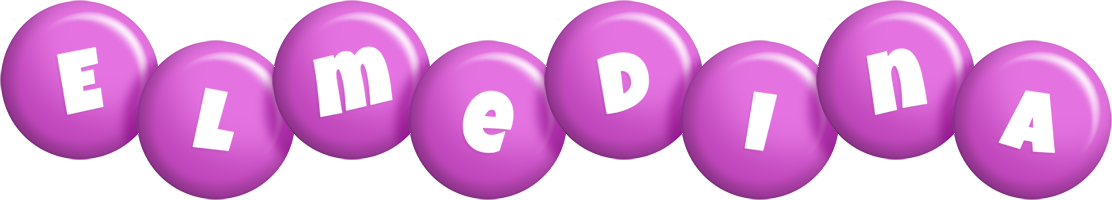 Elmedina candy-purple logo