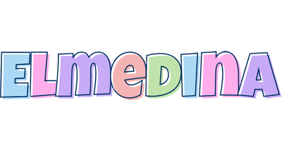 Elmedina pastel logo