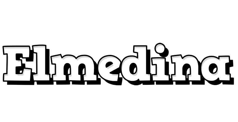 Elmedina snowing logo