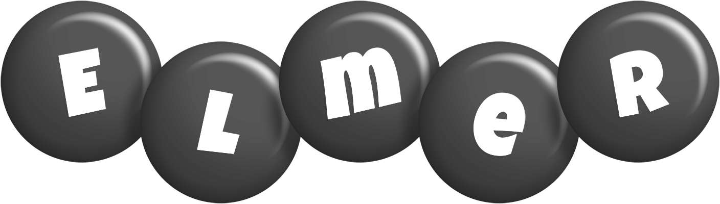 Elmer candy-black logo