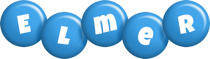 Elmer candy-blue logo