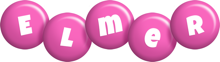 Elmer candy-pink logo