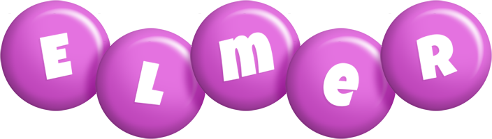 Elmer candy-purple logo