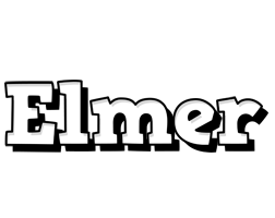 Elmer snowing logo