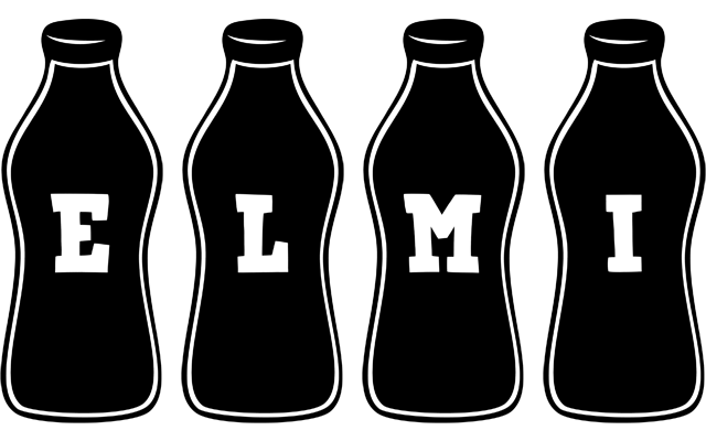 Elmi bottle logo