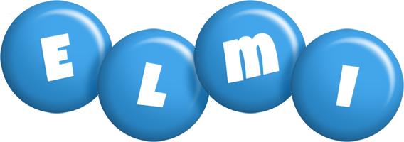 Elmi candy-blue logo