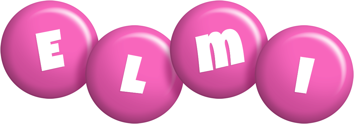Elmi candy-pink logo