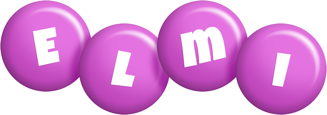 Elmi candy-purple logo