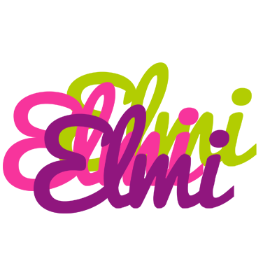Elmi flowers logo
