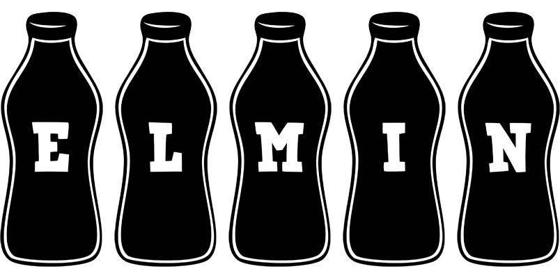 Elmin bottle logo