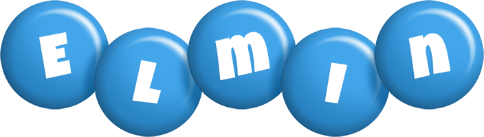 Elmin candy-blue logo