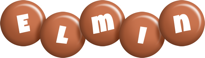 Elmin candy-brown logo