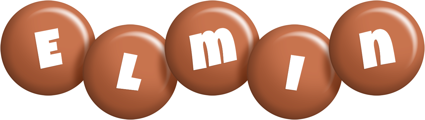 Elmin candy-brown logo