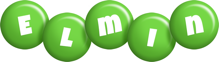 Elmin candy-green logo