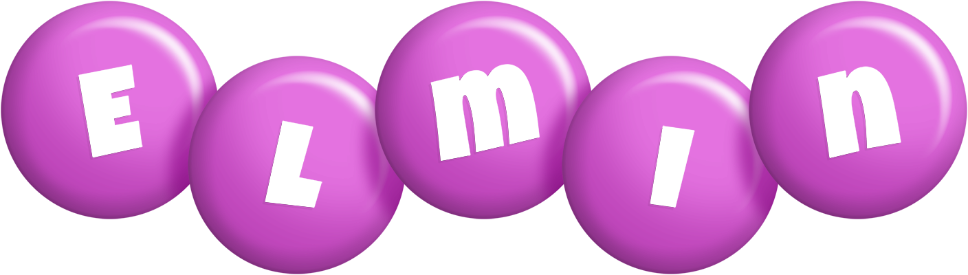 Elmin candy-purple logo