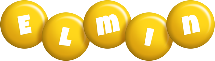 Elmin candy-yellow logo