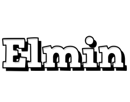 Elmin snowing logo