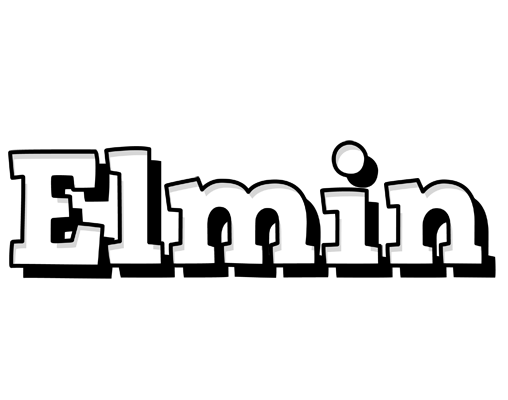 Elmin snowing logo