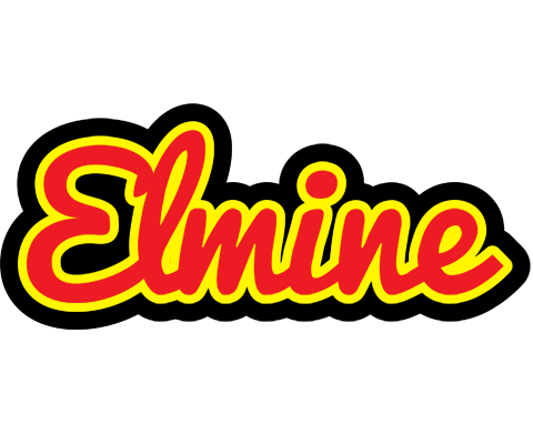 Elmine fireman logo