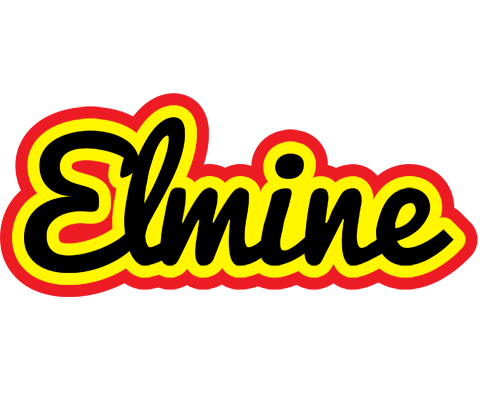 Elmine flaming logo