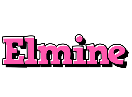 Elmine girlish logo