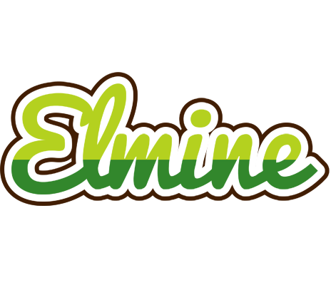 Elmine golfing logo