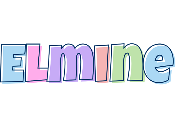 Elmine pastel logo