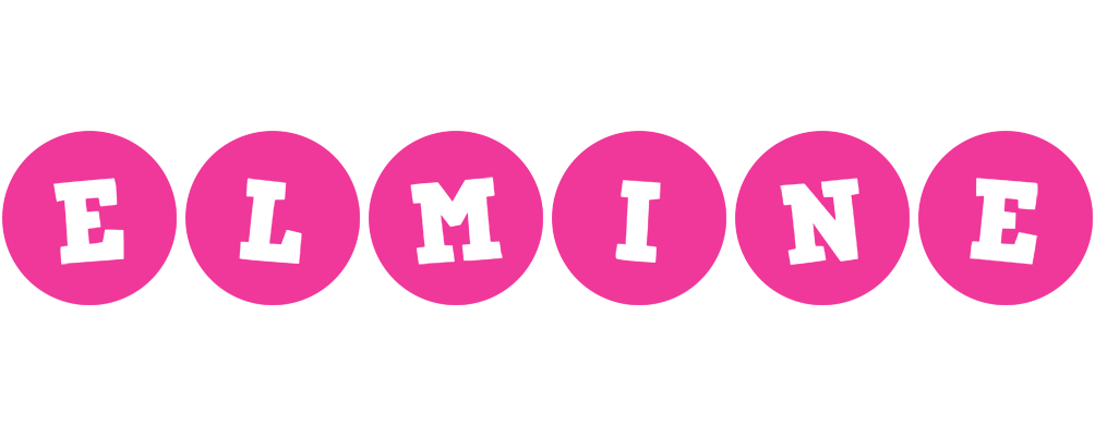 Elmine poker logo