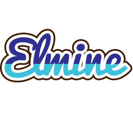 Elmine raining logo